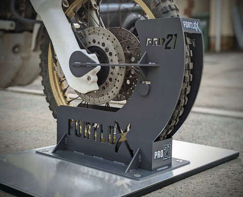 X Series Floor Mounted Wheel Locks: 21", 21" MX, 19" & 17"