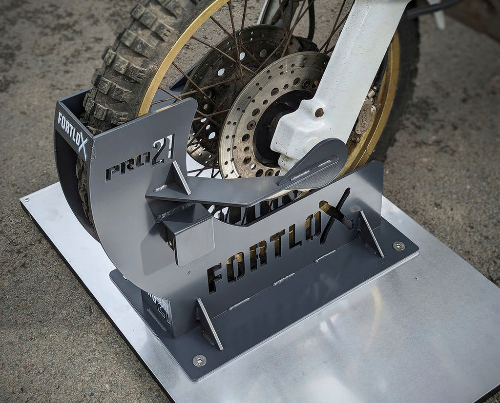 X Series Floor Mounted Wheel Locks: 21", 21" MX, 19" & 17"