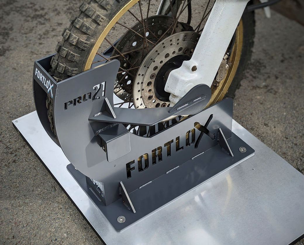 X Series Floor Mounted Wheel Locks: 21", 21" MX, 19" & 17"