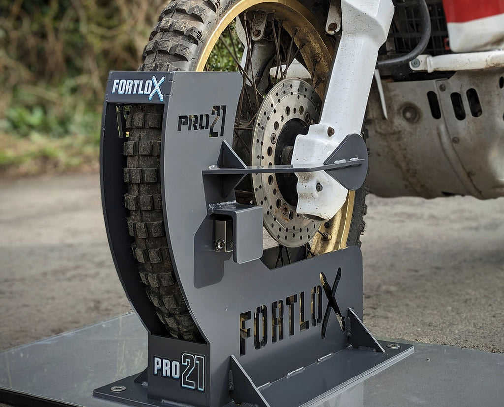 X Series Floor Mounted Wheel Locks: 21", 21" MX, 19" & 17"