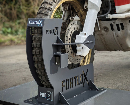 X Series Floor Mounted Wheel Locks: 21", 21" MX, 19" & 17"
