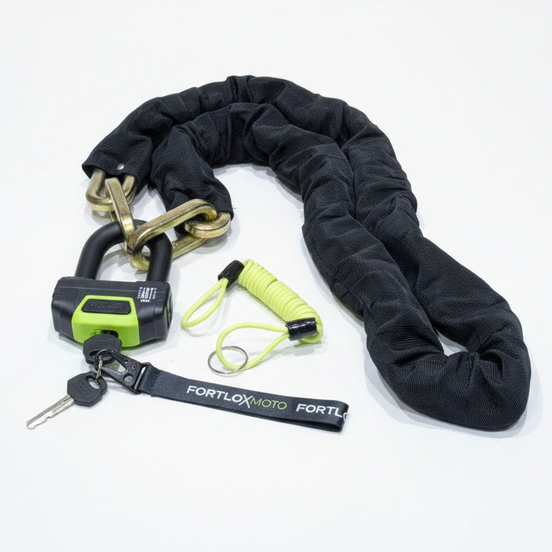 12mm Hardened Chain and Disc Lock kit.